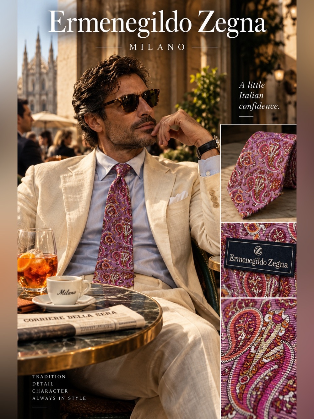 Ermenegildo Zegna Pink